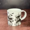Repeat Repeat Sunday Best Rabbit Bone China Mug - White- Animals|Animals