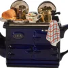 Ceramic Inspirations Sunday Roast Large Aga Teapot - Blue- Tea|Teapots