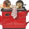 Ceramic Inspirations Sunday Roast Large Aga Teapot - Red- Tea|Teapots
