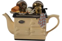 Ceramic Inspirations Sunday Roast Large Aga Teapot - Cream- Tea|Teapots