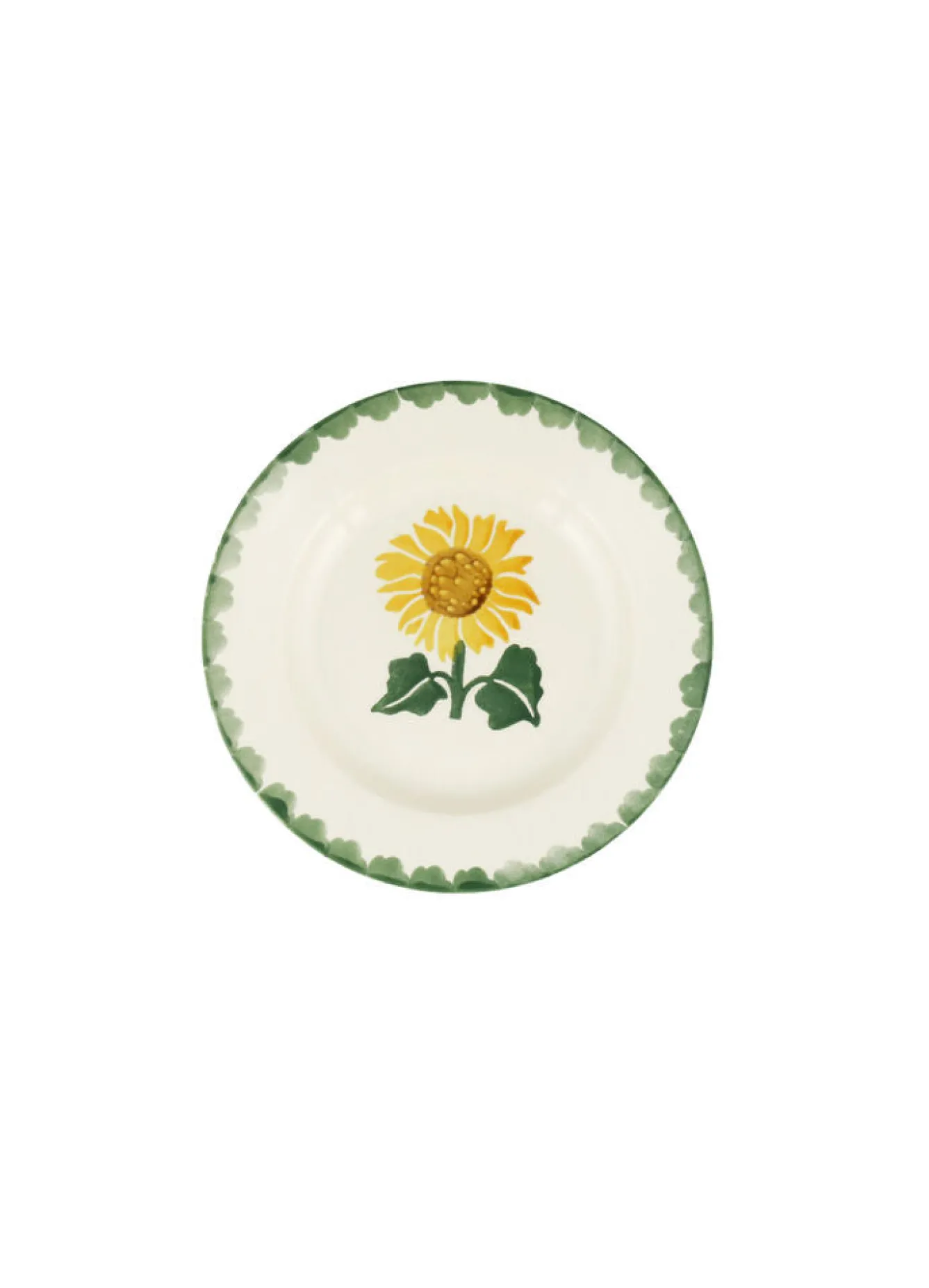 Emma Bridgewater Sunflower Hand-Stamped 6 1/2 inch Plate- Plates