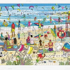 GB Jigsaws Ltd Surf's Up 1000 Piece Jigsaw Puzzle- Puzzles