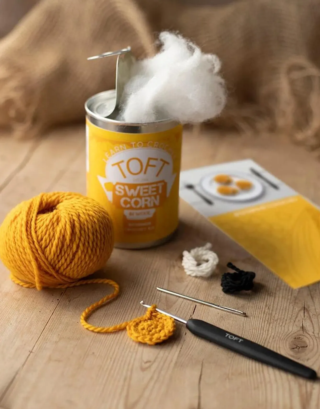 Toft Crafts Sweet Corn in a Can Kit- Crafts
