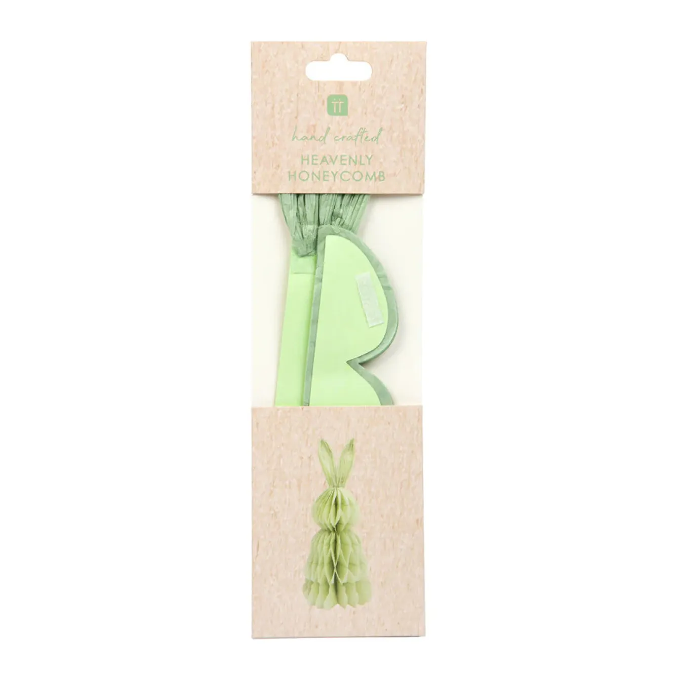 Talking Tables Sweet Meadow Honeycomb Green Bunny- Seasonal Decor