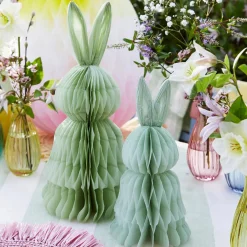 Talking Tables Sweet Meadow Honeycomb Green Bunny- Seasonal Decor