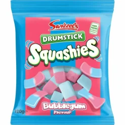 Tea & Biscuits Swizzels Drumstick Bubblegum Flavor Squashies- Sweets/Candy