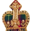 St. Nicolas Tartan Scotland Crown Decoration- Royal|Christmas Decorations