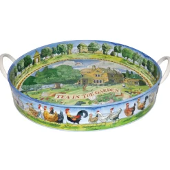 Emma Bridgewater Tea in the Garden Large Handled Tray- Trays|Trays