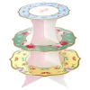 Talking Tables Tea Party Floral Cake Stand- Picnic|Serving Plates & Boards