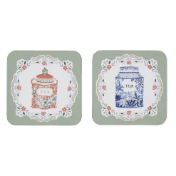 Ulster Weavers Tea Tins Coasters - Set of 4- Coasters