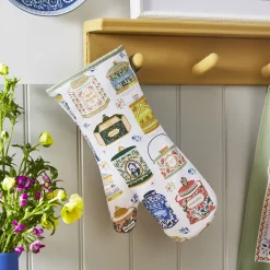 Ulster Weavers Tea Tins Oven Gauntlet- Oven Gloves/Mitts