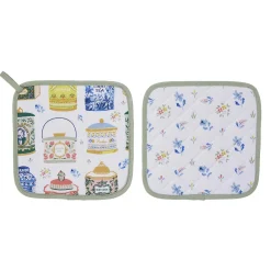 Ulster Weavers Tea Tins Pot Mat- Pot Grabs