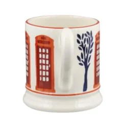 Emma Bridgewater Telephone Box 1/2 Pint Mug- Great Britain