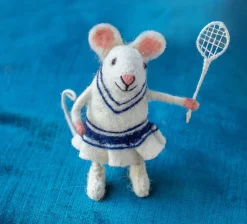 Sew Heart Felt Tennis Felt Mouse- Children