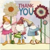 Emma Ball Thank You Gnomes Greetings Card- Greeting Cards