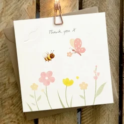 Ginger Betty Thank You X Card- Greeting Cards