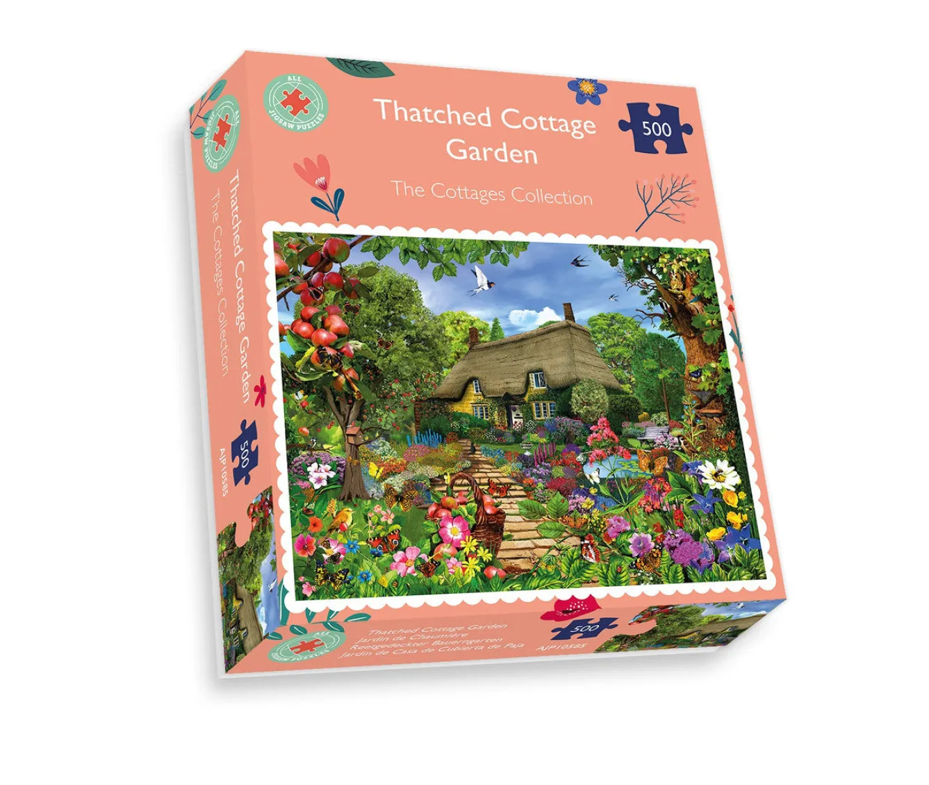 All Jigsaw Puzzles Thatched Cottage Garden 500 Piece Jigsaw Puzzle- Puzzles|Children