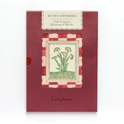 Roomytown 15th Century Illustrated Herbs Set of 2 Notebooks- Stationery