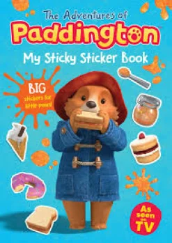 Books The Adventures of Paddington Sticky Sticker Book- Books
