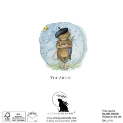 Moongazer Cards The Artist Greeting Card- Greeting Cards