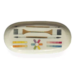 Roomytown The Art of Coloring Enamel Printed Tray- Trays|Stationery
