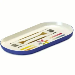 Roomytown The Art of Coloring Enamel Printed Tray- Trays|Stationery