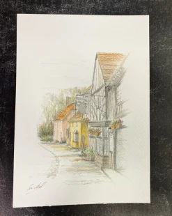 Sean Webb Art The Bell Inn Print- Greeting Cards|Art