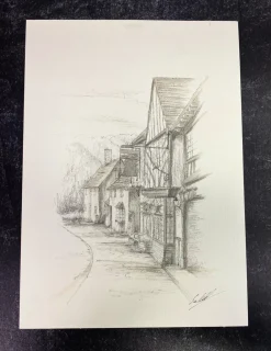Sean Webb Art The Bell Inn Print- Greeting Cards|Art