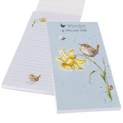 Wrendale Designs 'The Birds and the Bees' Wren Shopping List Pad- Stationery