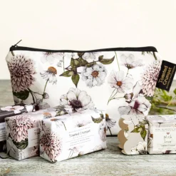 Toasted Crumpet The Blanc Collection (Pure) Small Makeup Bag- Bags
