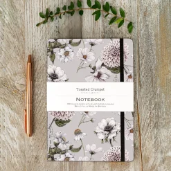 Toasted Crumpet The Blanc Collection (Stone) A5 Lined Notebook- Stationery