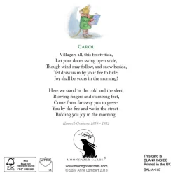 Moongazer Cards The Carol Singers Greeting Card- Christmas Cards|Greeting Cards