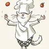 Two Bad Mice The Complete Chef Tea Towel- Tea|Tea Towels