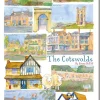 Emma Ball The Cotswolds by Tea Towel- Tea|Tea Towels