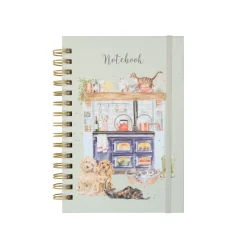 Wrendale Designs 'The Country Kitchen Spiral Bound Notebook- Stationery