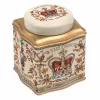 Emma Bridgewater The Crown Jewels Dome Lid Wavy Caddy- Royal|Tea