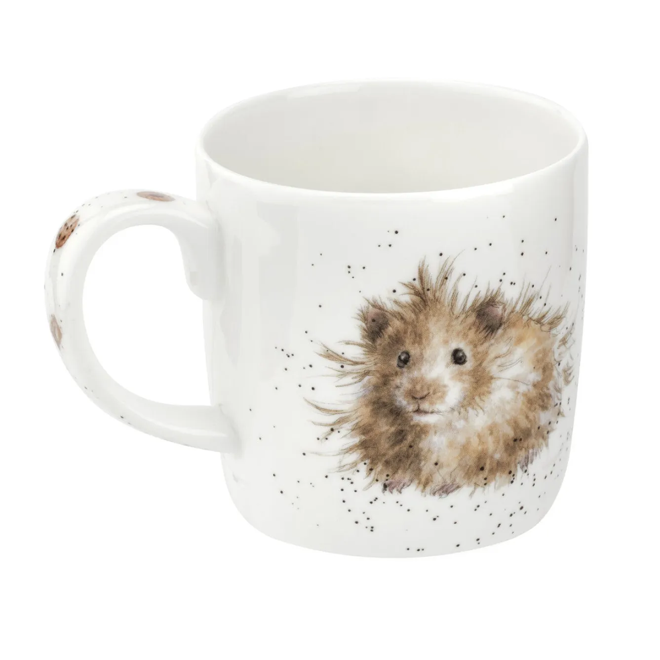 Wrendale Designs 'The Diet Starts Tomorrow' Bone China Mug- Flowers & Garden|Animals