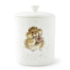 Wrendale Designs 'The Diet Starts Tomorrow' Hamster Biscuit Barrel- Storage|Storage Jars