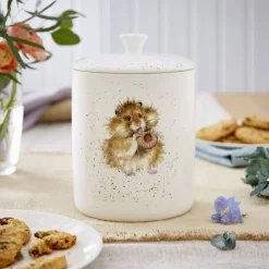 Wrendale Designs 'The Diet Starts Tomorrow' Hamster Biscuit Barrel- Storage|Storage Jars