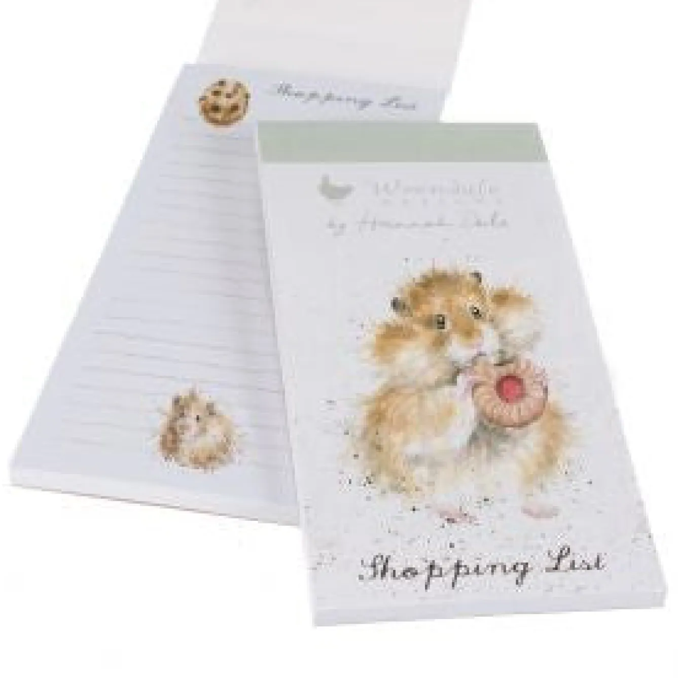 Wrendale Designs 'The Diet Starts Tomorrow' Shopping List Pad- Stationery