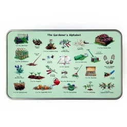 Yeti The Gardener's Alphabet Storage Tin- Storage Caddies|Storage