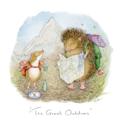 Moongazer Cards The Great Outdoors Greeting Card- Greeting Cards