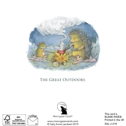 Moongazer Cards The Great Outdoors Greeting Card- Greeting Cards
