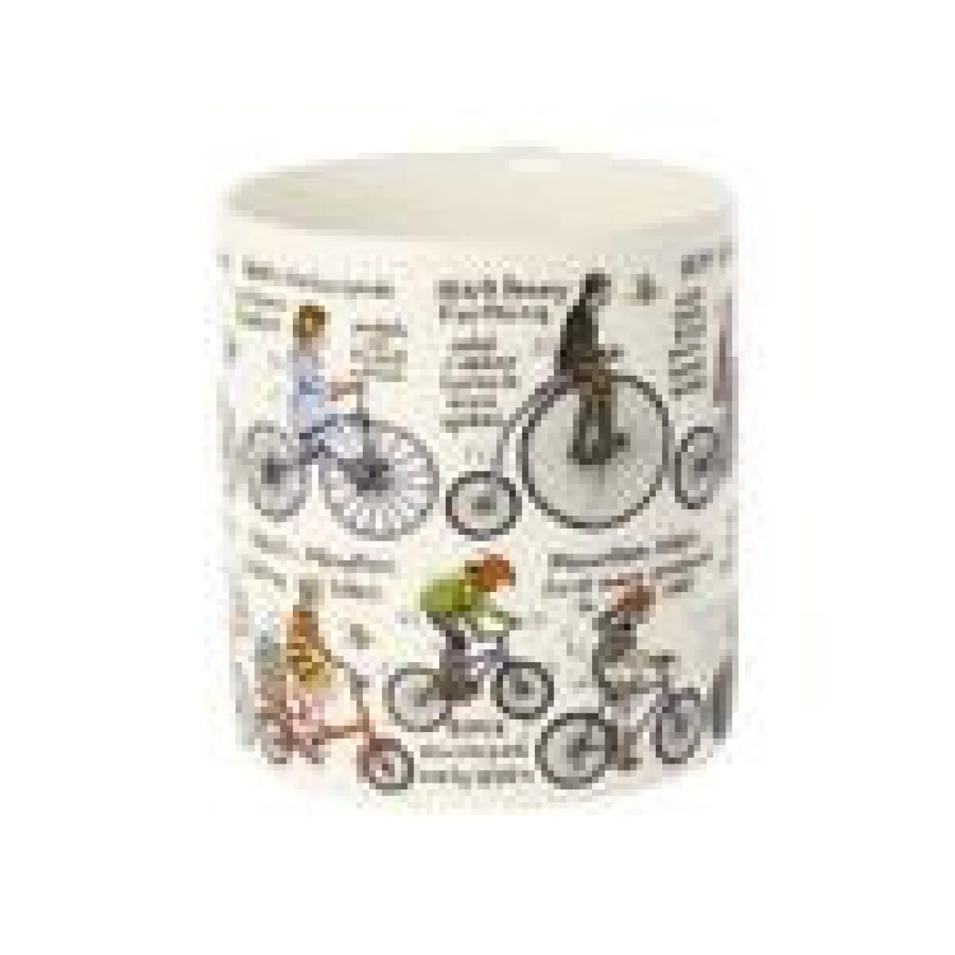 Picturemaps The History of Cycling Bone China Mug- Tea|Sports