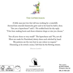Moongazer Cards The Leprechaun Greeting Card- Greeting Cards