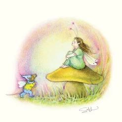 Moongazer Cards The Little Folk Greeting Card- Greeting Cards