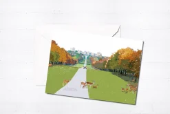 Njeri Illustrated The Long Walk, Windsor Card- Greeting Cards