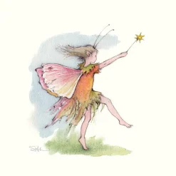 Moongazer Cards The Mischief Faerie Greeting Card- Greeting Cards