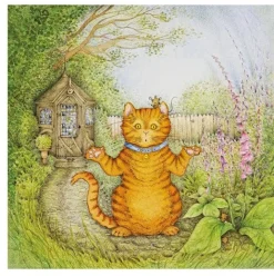 Moongazer Cards The Mischievous Mouse Greeting Card- Greeting Cards
