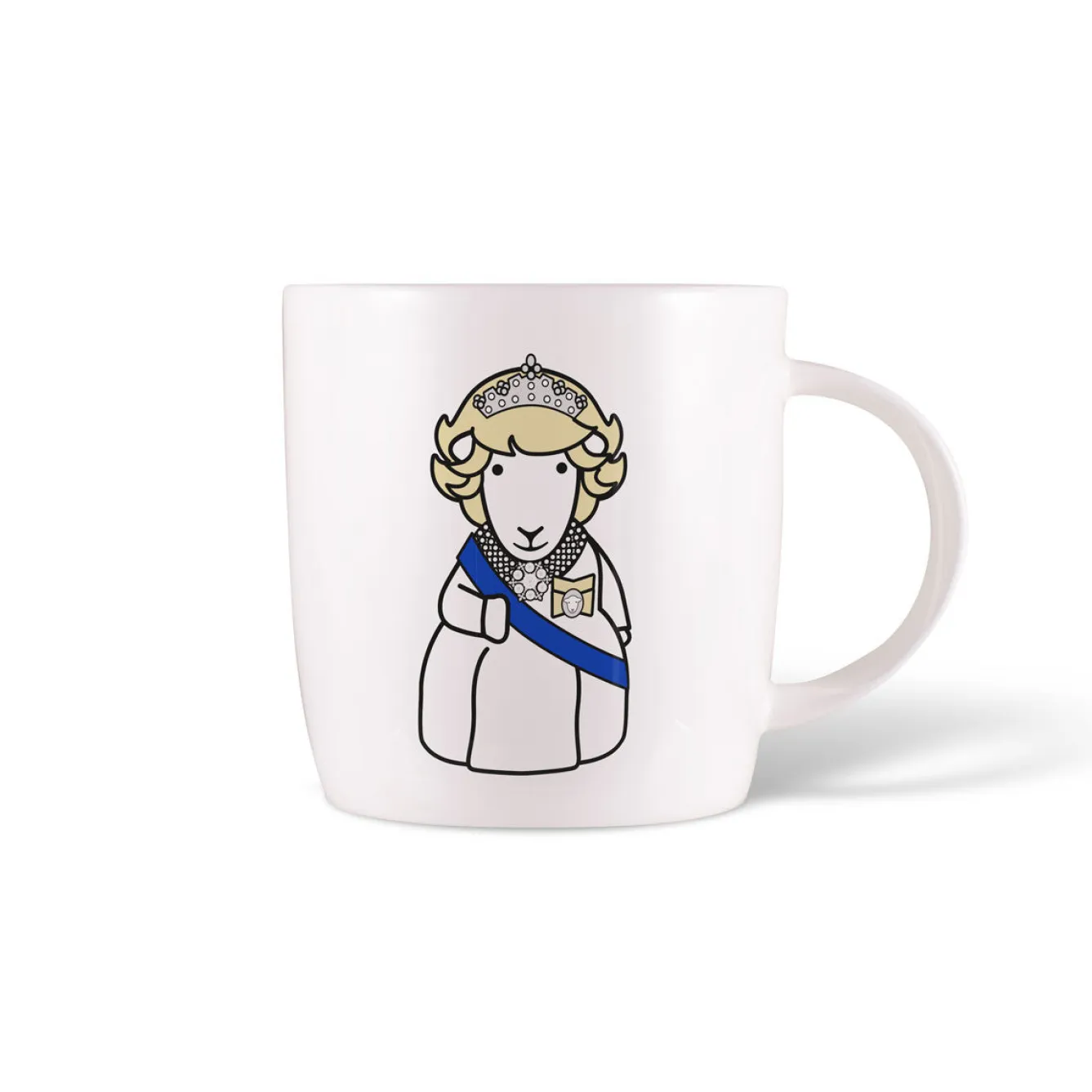 The Herdy Company The Queen Consort Limited Edition Coronation Mug- Royal|Tea
